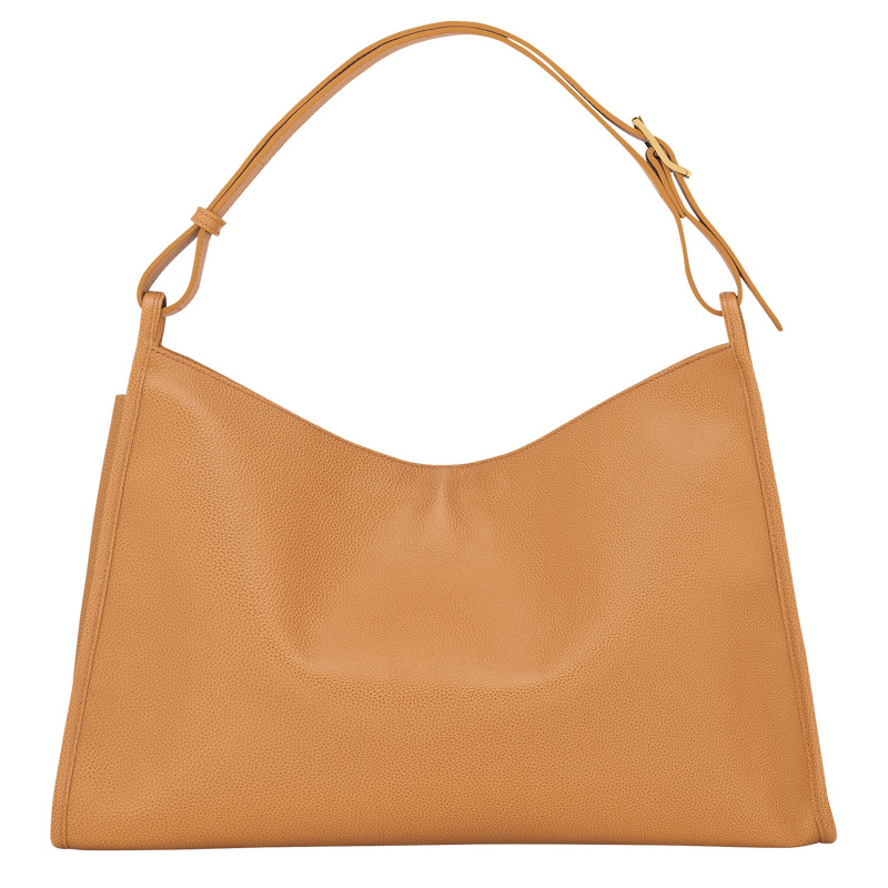 Bolsas De Ombro Longchamp Le Foulonné XL Shoulder bag Feminino Walnut | LC-OFWK2210