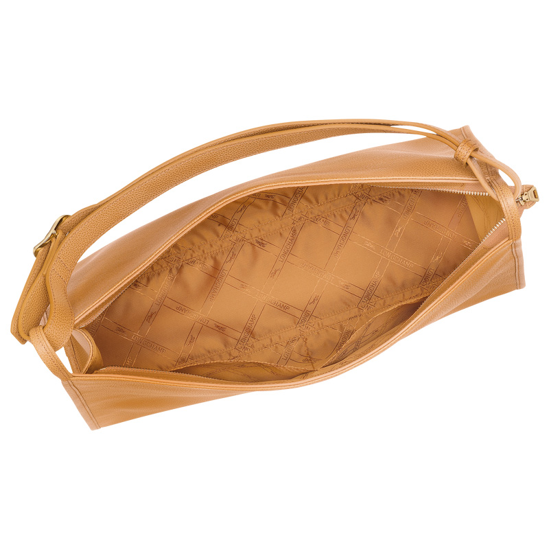 Bolsas De Ombro Longchamp Le Foulonné XL Shoulder bag Feminino Walnut | LC-OFWK2210