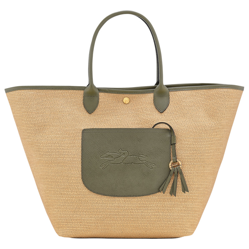 Bolsas De Ombro Longchamp Le Pliage Collection L Basket bag Feminino Artichoke | LC-WYIN2470