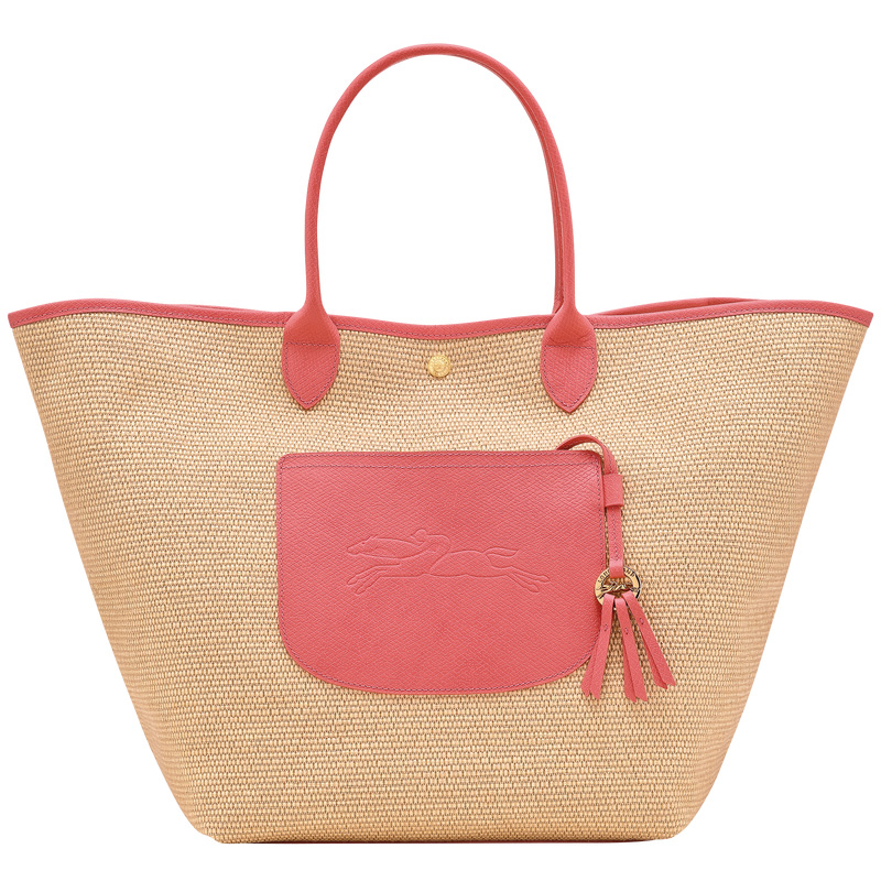 Bolsas De Ombro Longchamp Le Pliage Collection L Basket bag Feminino Blush | LC-PXVM1810