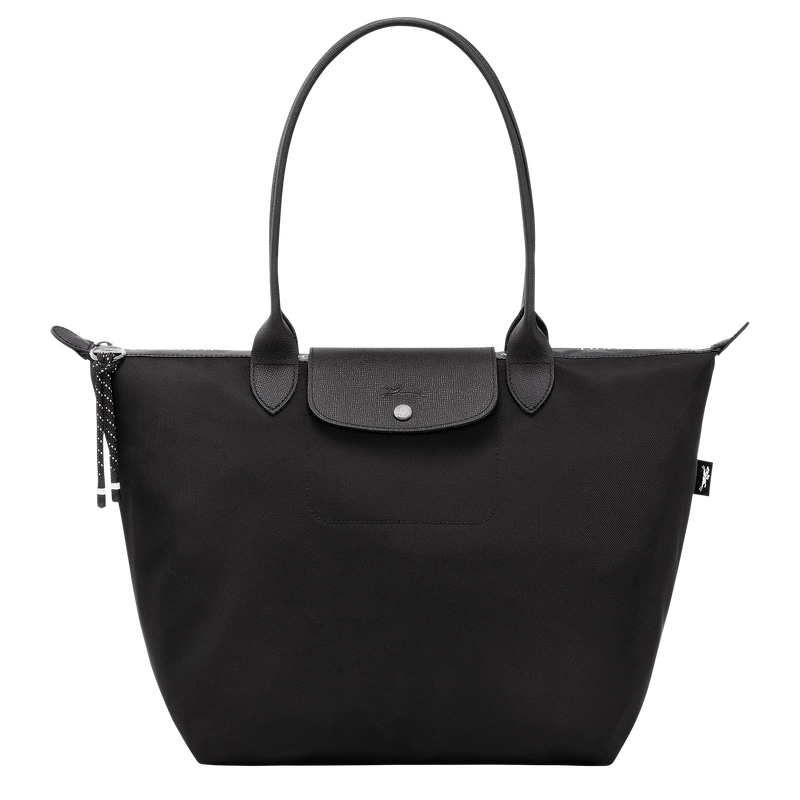 Bolsas De Ombro Longchamp Le Pliage Energy L Tote bag Feminino Pretas | LC-OBMQ9087