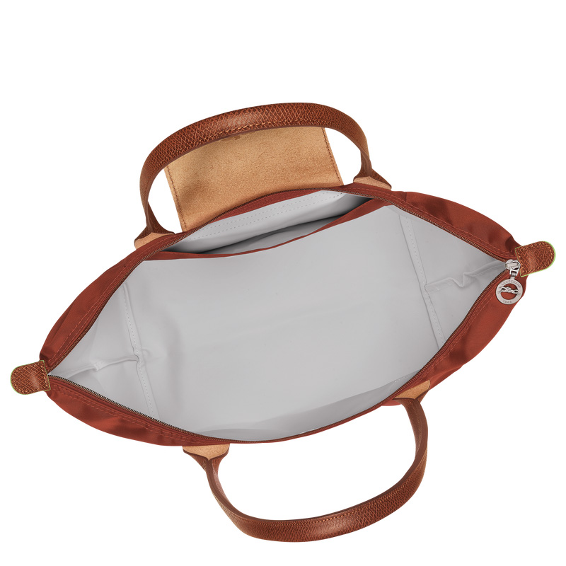 Bolsas De Ombro Longchamp Le Pliage Green L Tote bag Feminino Chestnut | LC-RESE4935