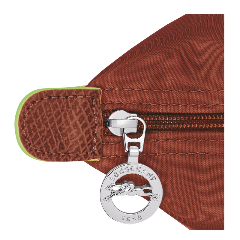 Bolsas De Ombro Longchamp Le Pliage Green L Tote bag Feminino Chestnut | LC-RESE4935