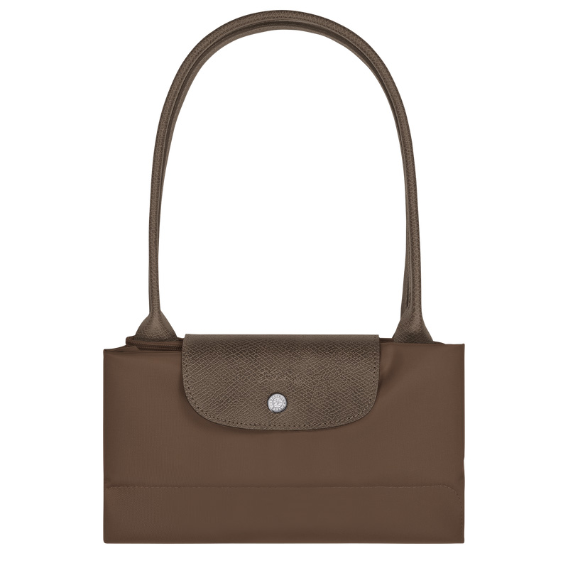 Bolsas De Ombro Longchamp Le Pliage Green L Tote bag Feminino Terra | LC-DPJX2425