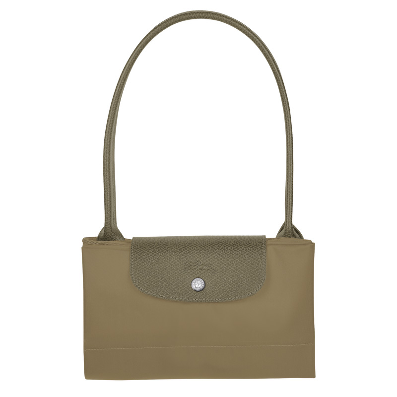 Bolsas De Ombro Longchamp Le Pliage Green L Tote bag Feminino Artichoke | LC-IOKG5247