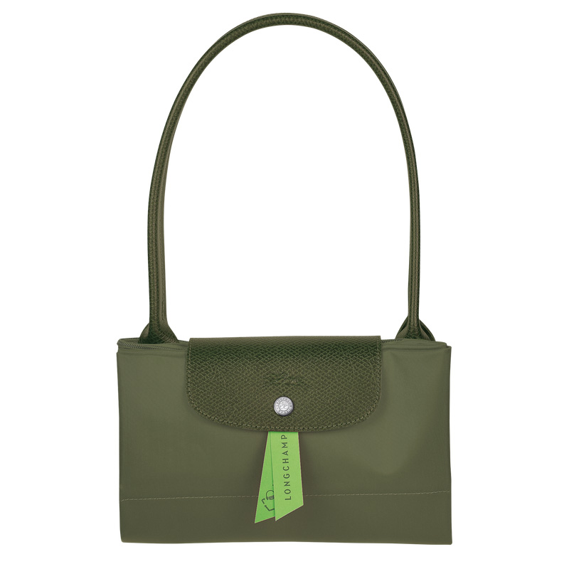 Bolsas De Ombro Longchamp Le Pliage Green L Tote bag Feminino Forest | LC-KTDL5178