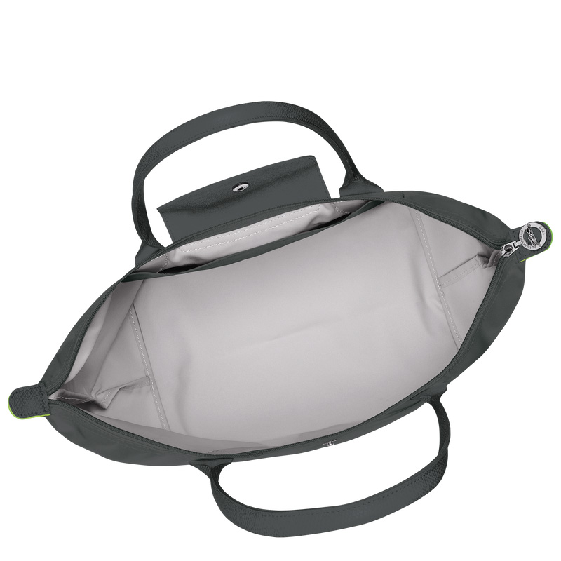 Bolsas De Ombro Longchamp Le Pliage Green L Tote bag Feminino Graphite | LC-IJWP3579