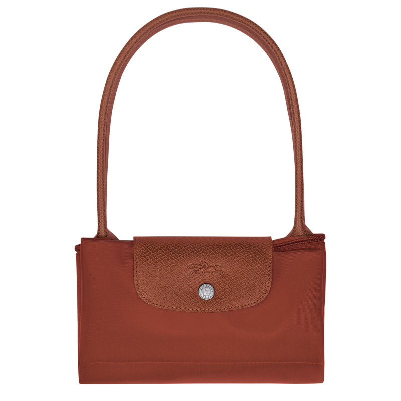 Bolsas De Ombro Longchamp Le Pliage Green M Tote bag Feminino Chestnut | LC-NJPR3002
