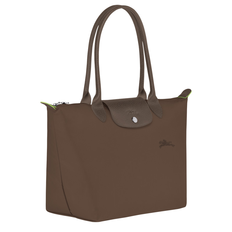 Bolsas De Ombro Longchamp Le Pliage Green M Tote bag Feminino Terra | LC-GMDI4969