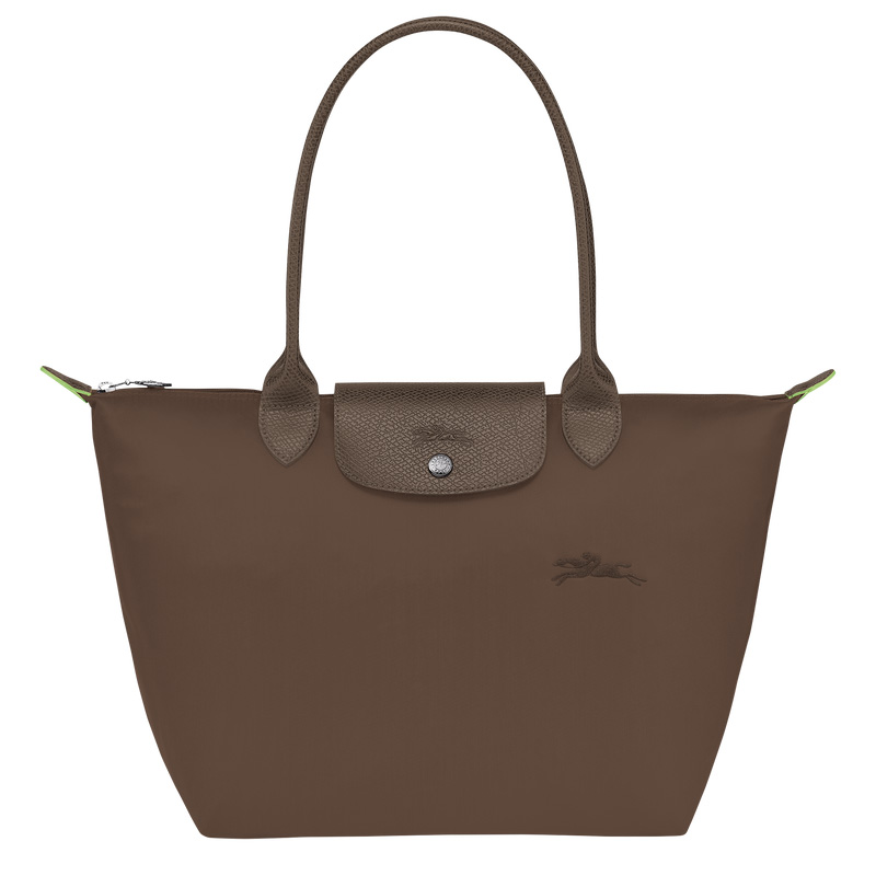 Bolsas De Ombro Longchamp Le Pliage Green M Tote bag Feminino Terra | LC-GMDI4969