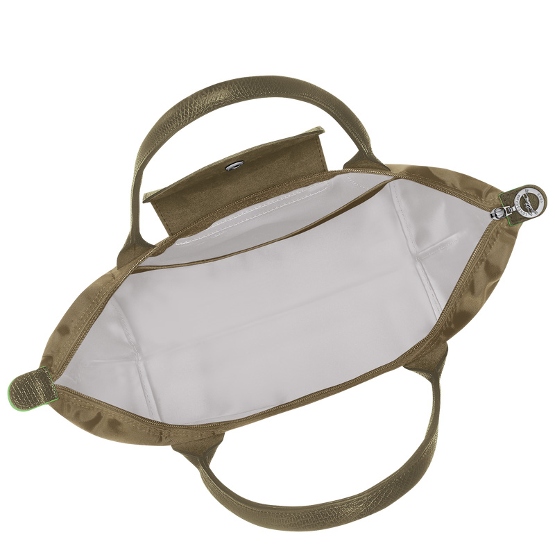 Bolsas De Ombro Longchamp Le Pliage Green M Tote bag Feminino Artichoke | LC-WIHW5755