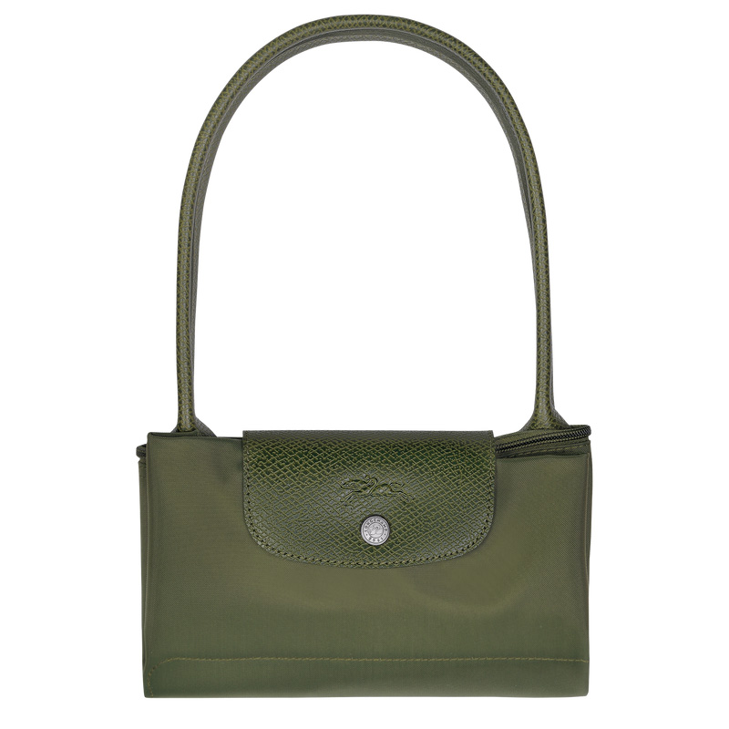 Bolsas De Ombro Longchamp Le Pliage Green M Tote bag Feminino Forest | LC-GVFH5689