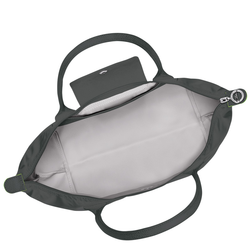 Bolsas De Ombro Longchamp Le Pliage Green M Tote bag Feminino Graphite | LC-TTWH8864