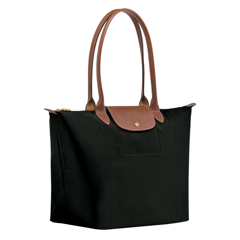 Bolsas De Ombro Longchamp Le Pliage Original L Tote bag Feminino Pretas | LC-AMOE6988