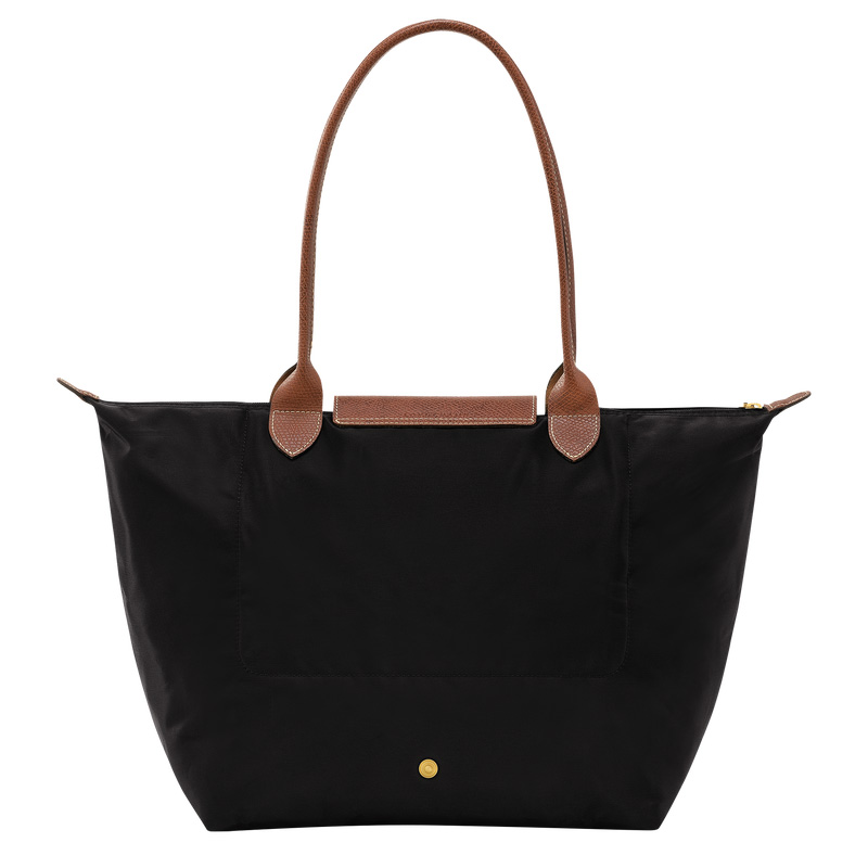 Bolsas De Ombro Longchamp Le Pliage Original L Tote bag Feminino Pretas | LC-AMOE6988