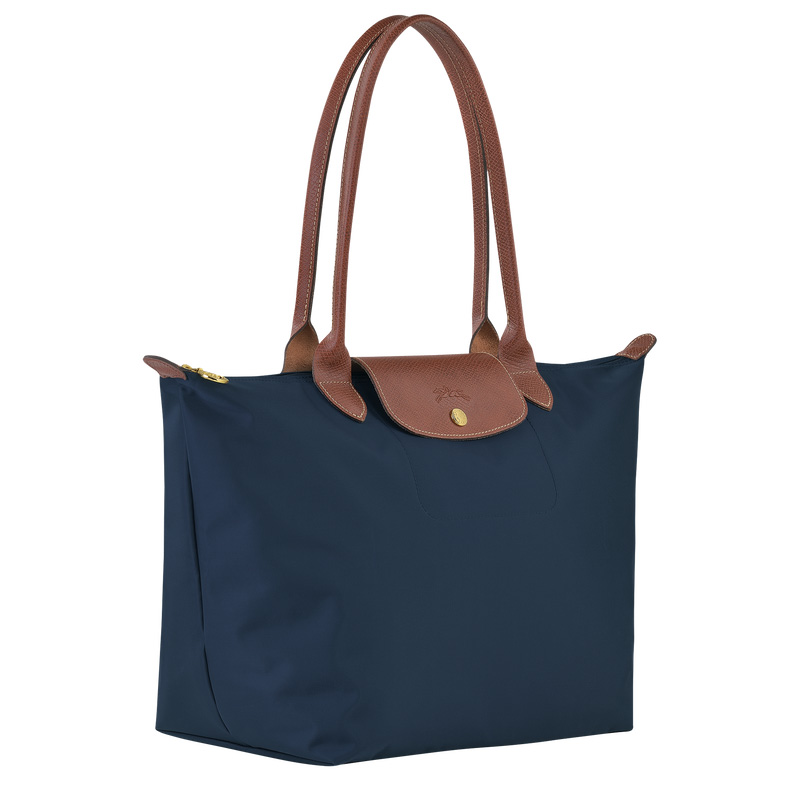 Bolsas De Ombro Longchamp Le Pliage Original L Tote bag Feminino Azul Marinho | LC-YXSZ9931