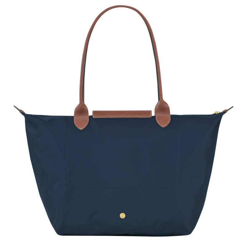 Bolsas De Ombro Longchamp Le Pliage Original L Tote bag Feminino Azul Marinho | LC-YXSZ9931