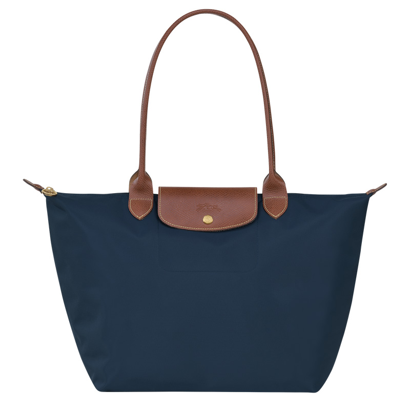 Bolsas De Ombro Longchamp Le Pliage Original L Tote bag Feminino Azul Marinho | LC-YXSZ9931