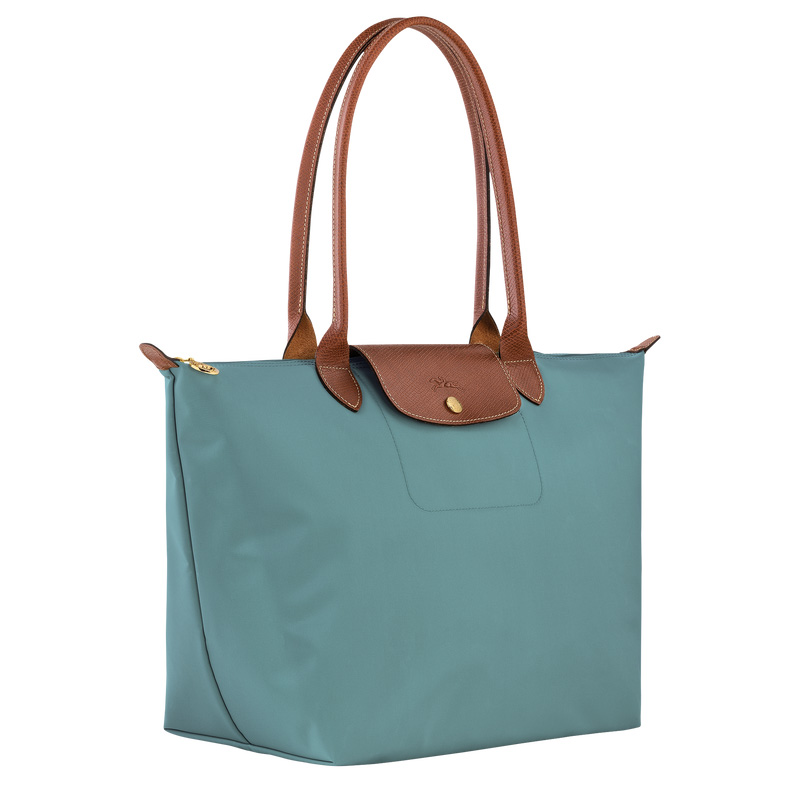 Bolsas De Ombro Longchamp Le Pliage Original L Tote bag Feminino Eucalyptus | LC-KGWF7100