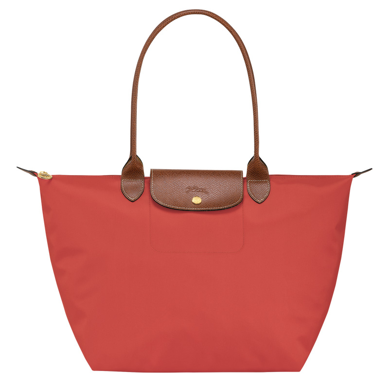 Bolsas De Ombro Longchamp Le Pliage Original L Tote bag Feminino Tomato | LC-QRPB2490