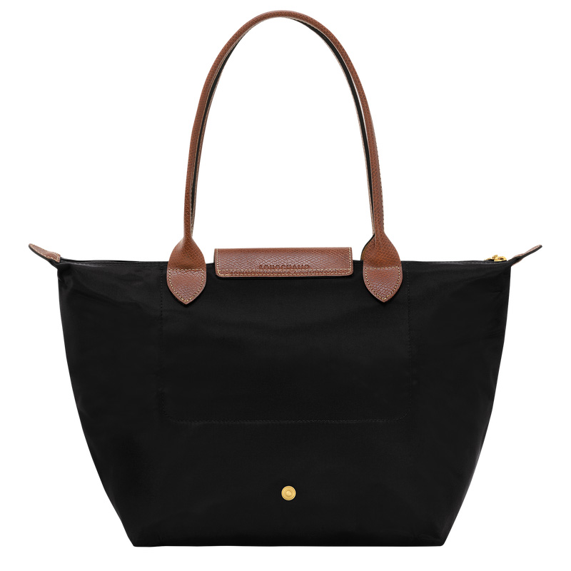 Bolsas De Ombro Longchamp Le Pliage Original M Tote bag Feminino Pretas | LC-XABG8785