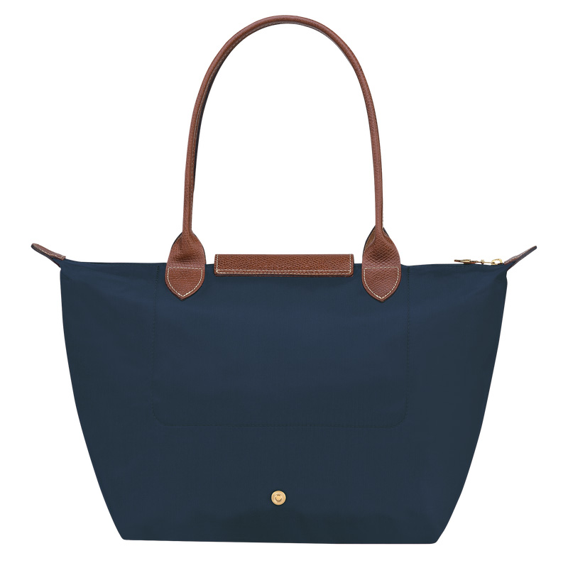 Bolsas De Ombro Longchamp Le Pliage Original M Tote bag Feminino Azul Marinho | LC-LLKE1552
