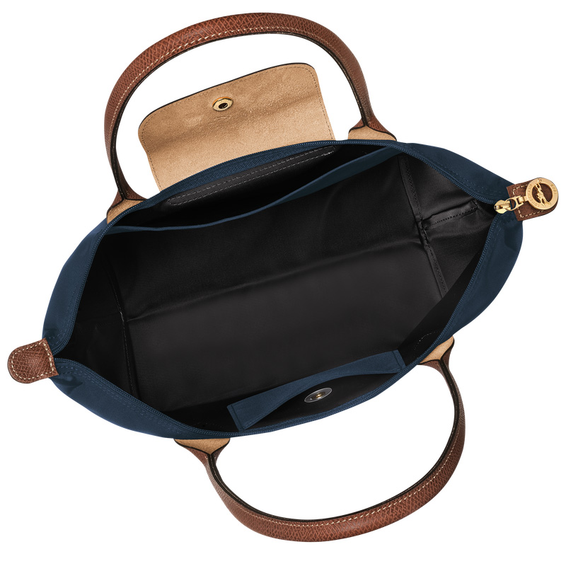 Bolsas De Ombro Longchamp Le Pliage Original M Tote bag Feminino Azul Marinho | LC-LLKE1552