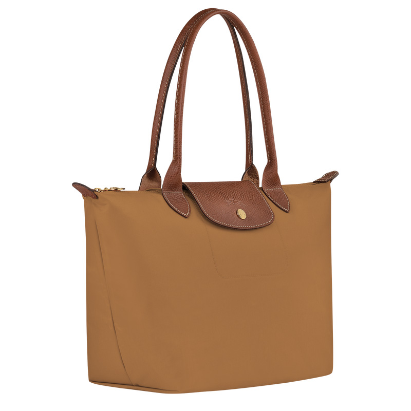 Bolsas De Ombro Longchamp Le Pliage Original M Tote bag Feminino Fawn | LC-KBMH5496