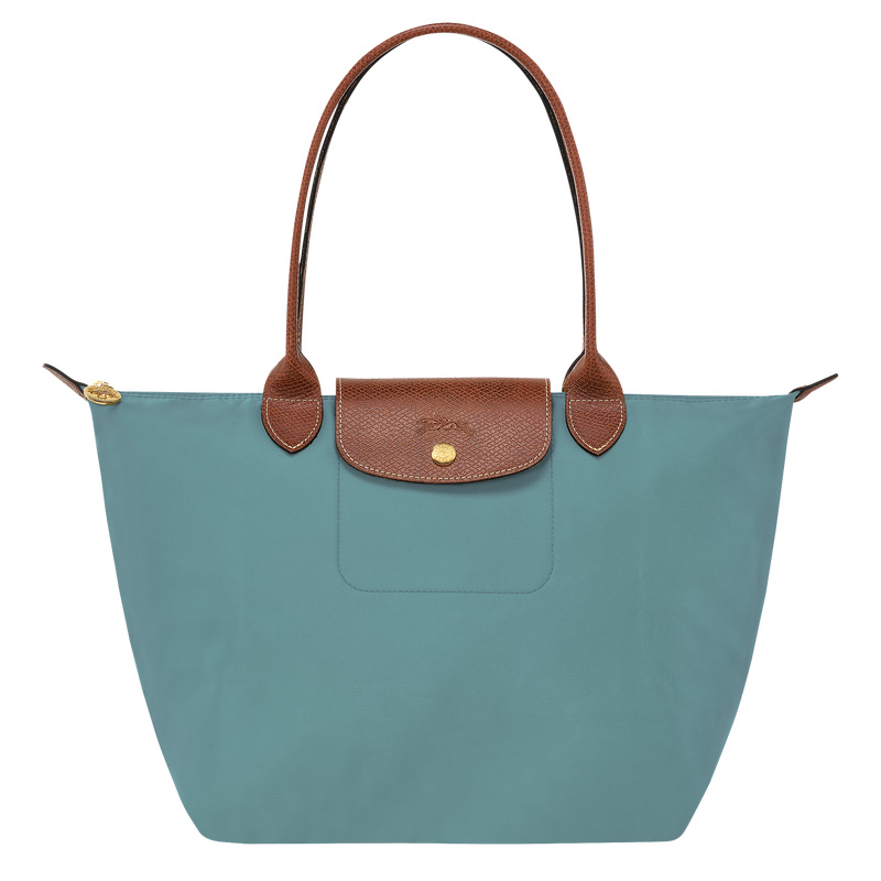 Bolsas De Ombro Longchamp Le Pliage Original M Tote bag Feminino Eucalyptus | LC-FLPA1153