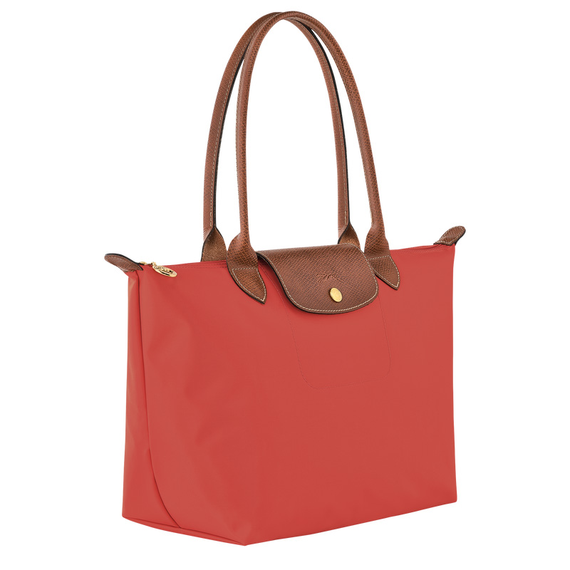 Bolsas De Ombro Longchamp Le Pliage Original M Tote bag Feminino Tomato | LC-HBYL0506