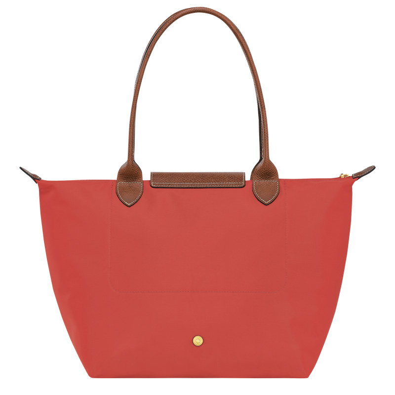 Bolsas De Ombro Longchamp Le Pliage Original M Tote bag Feminino Tomato | LC-HBYL0506