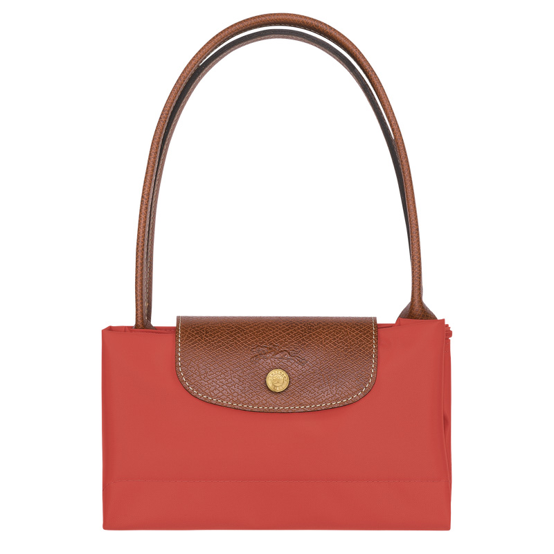 Bolsas De Ombro Longchamp Le Pliage Original M Tote bag Feminino Tomato | LC-HBYL0506