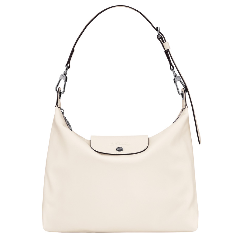Bolsas De Ombro Longchamp Le Pliage Xtra M Hobo bag Feminino Ecru | LC-YLPJ8171