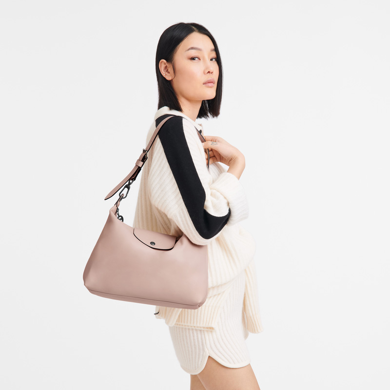 Bolsas De Ombro Longchamp Le Pliage Xtra M Hobo bag Feminino Nude | LC-CPWM8080