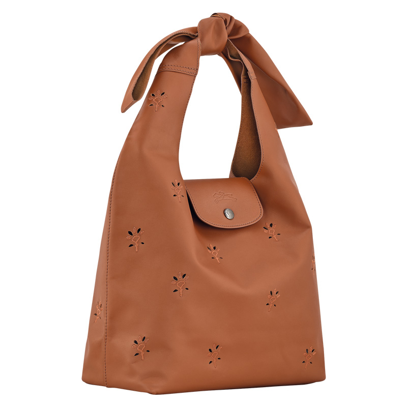 Bolsas De Ombro Longchamp Le Pliage Xtra M Shoulder bag Feminino Cognac | LC-XBTW8472