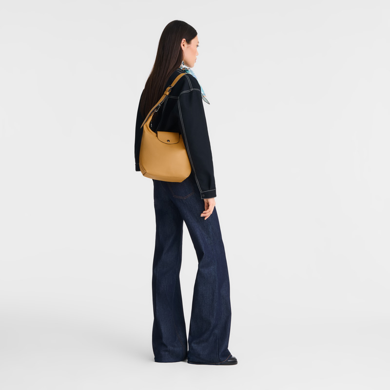 Bolsas De Ombro Longchamp Le Pliage Xtra M Shoulder bag Feminino Honey | LC-WYDO9098