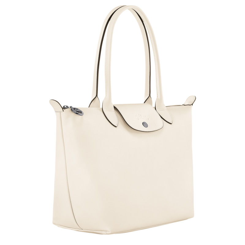 Bolsas De Ombro Longchamp Le Pliage Xtra M Tote bag Feminino Ecru | LC-TWXX0726