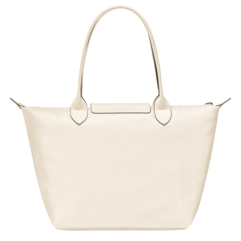 Bolsas De Ombro Longchamp Le Pliage Xtra M Tote bag Feminino Ecru | LC-TWXX0726