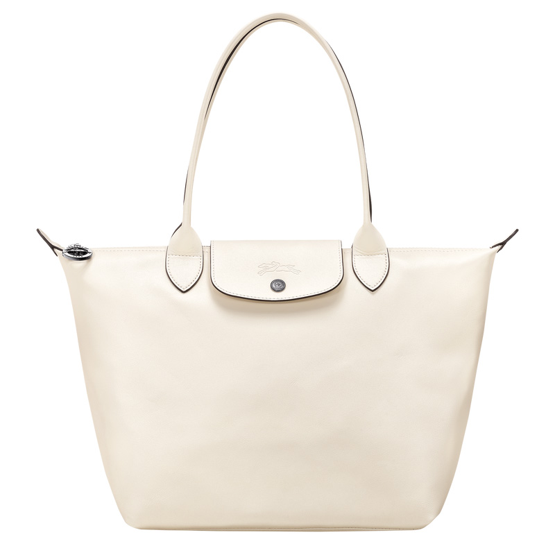 Bolsas De Ombro Longchamp Le Pliage Xtra M Tote bag Feminino Ecru | LC-TWXX0726
