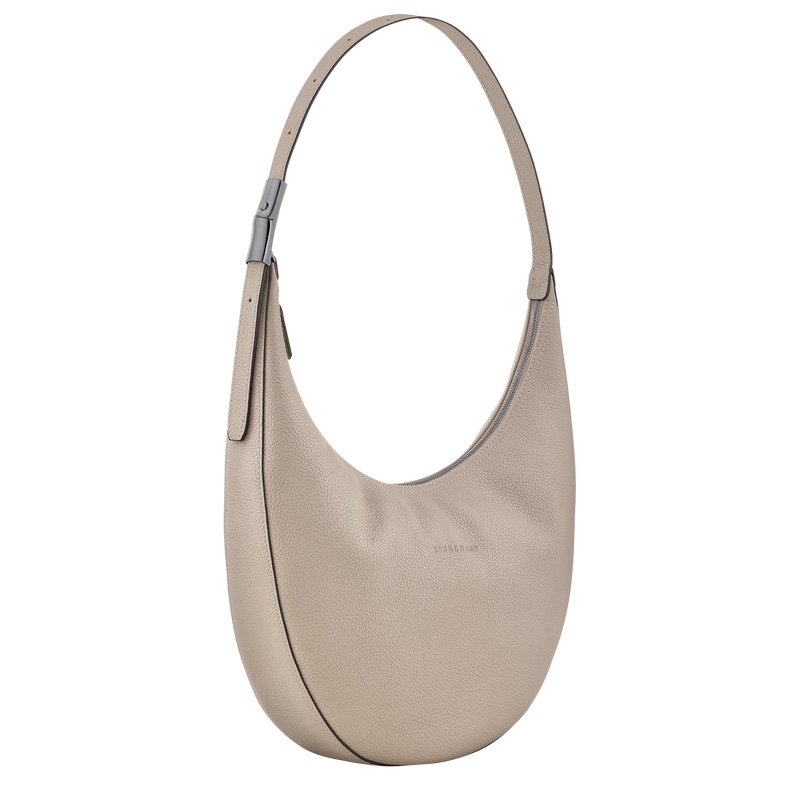 Bolsas De Ombro Longchamp Le Roseau Essential L Crossbody bag Feminino Clay | LC-WXZM0396