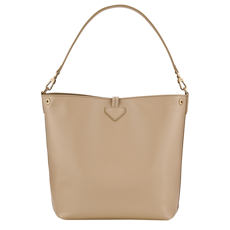 Bolsas De Ombro Longchamp Le Roseau M Hobo bag Feminino Root | LC-ASRJ0829