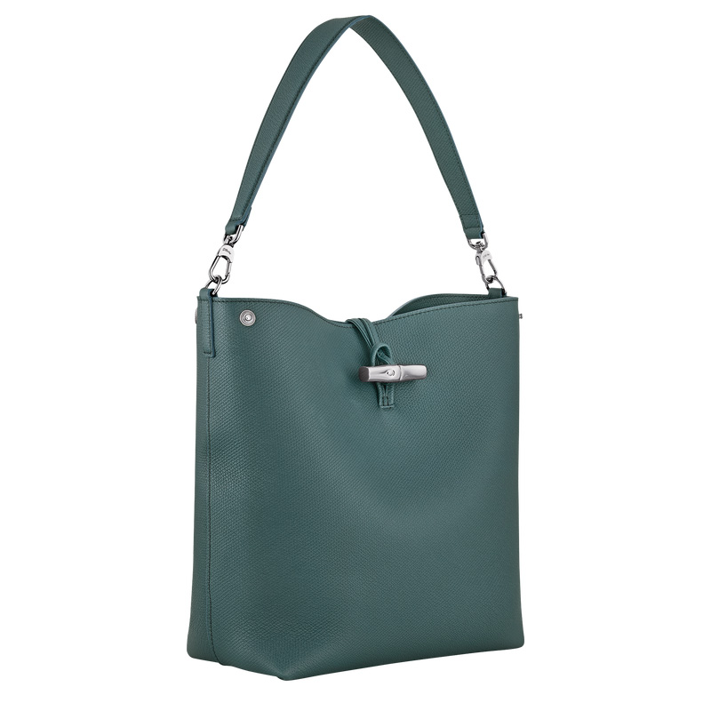 Bolsas De Ombro Longchamp Le Roseau M Shoulder bag Feminino Cedar | LC-WCHB7663