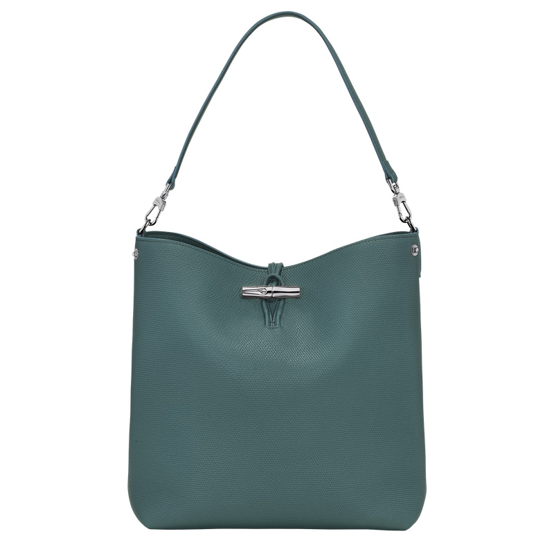 Bolsas De Ombro Longchamp Le Roseau M Shoulder bag Feminino Cedar | LC-WCHB7663