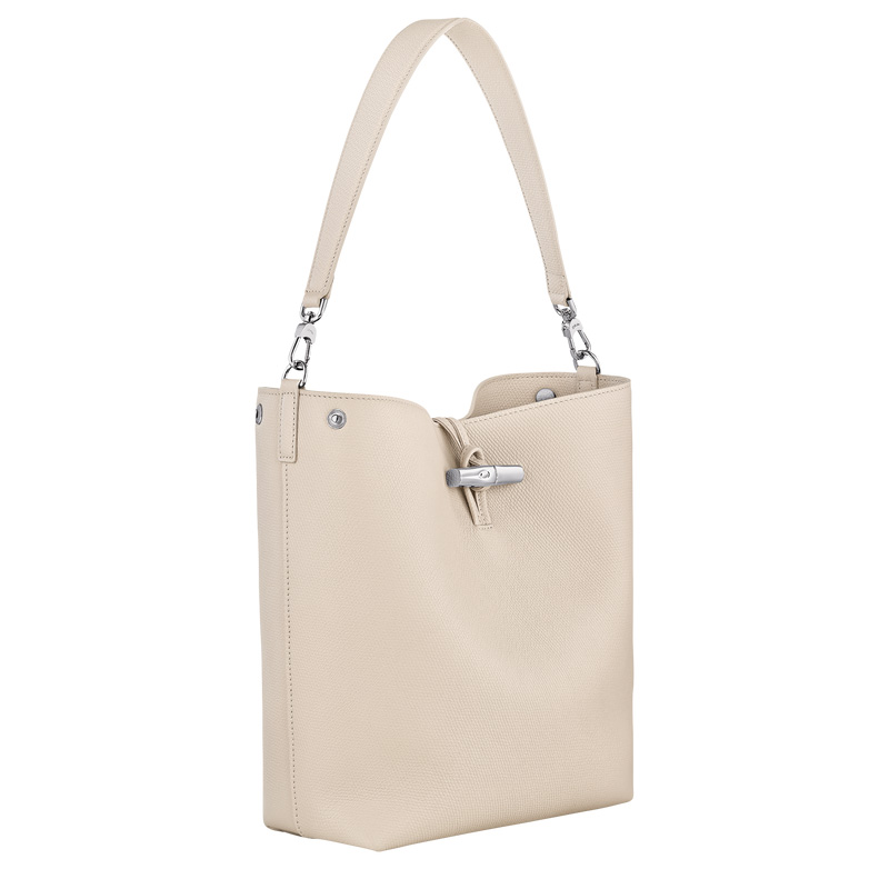 Bolsas De Ombro Longchamp Le Roseau M Shoulder bag Feminino Paper | LC-WIYW1341