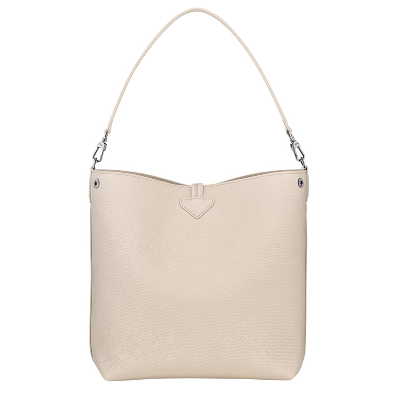 Bolsas De Ombro Longchamp Le Roseau M Shoulder bag Feminino Paper | LC-WIYW1341