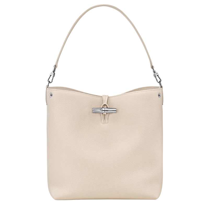 Bolsas De Ombro Longchamp Le Roseau M Shoulder bag Feminino Paper | LC-WIYW1341