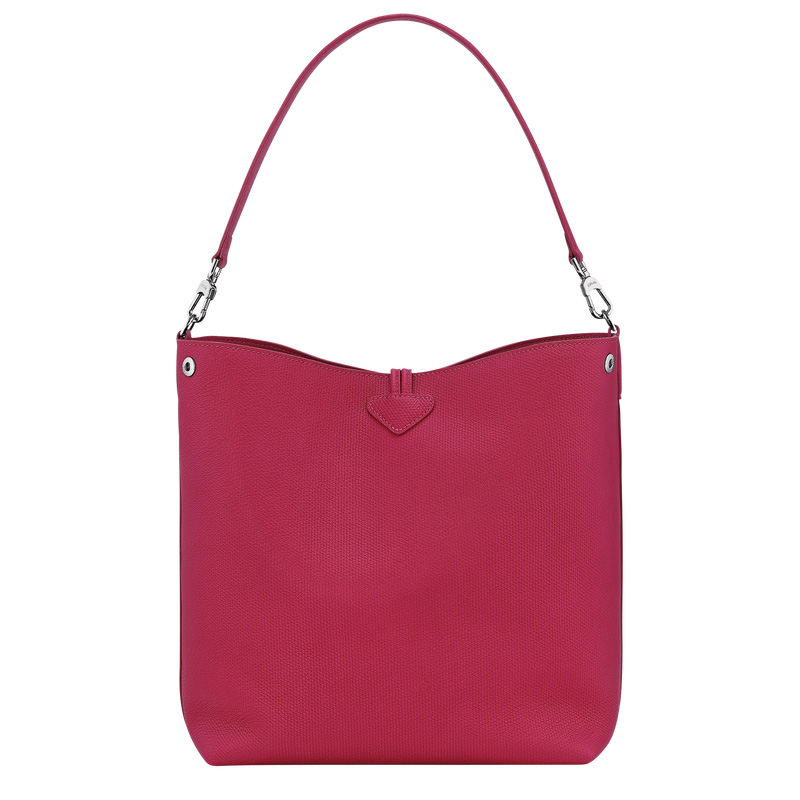 Bolsas De Ombro Longchamp Le Roseau M Shoulder bag Feminino Beetroot | LC-HCXS0258
