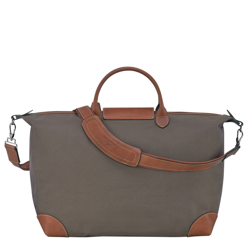Bolsas De Viagem Longchamp Boxford L Travel bag Feminino Marrom | LC-OOKO5664