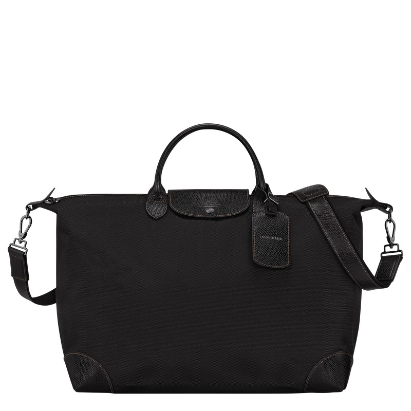 Bolsas De Viagem Longchamp Boxford L Travel bag Feminino Pretas | LC-ARZJ4367