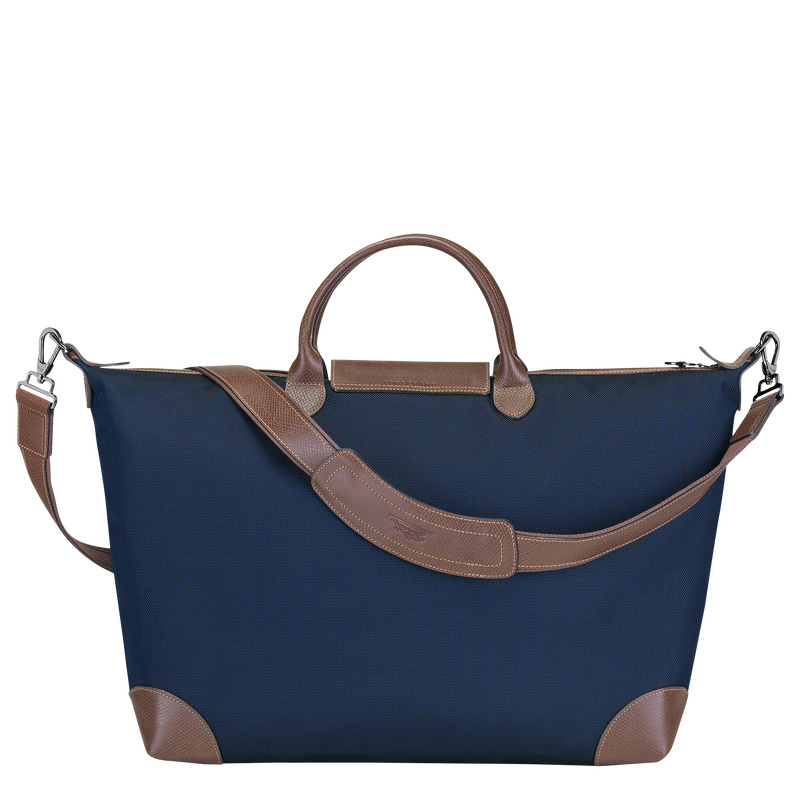 Bolsas De Viagem Longchamp Boxford L Travel bag Feminino Azuis | LC-TSCH0366